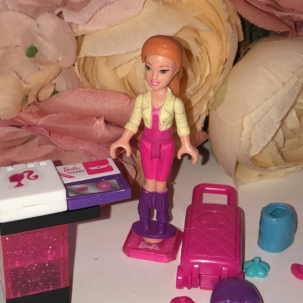 Barbie Mega Bloks 80203 Build and Style Barbie Mega Blocks Barbie Minifig